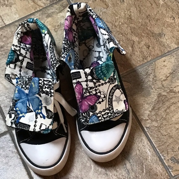 converse coach sneakers